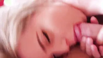 Gigantic Facial Creampie on the Hammock