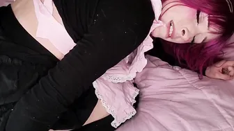 training to be an even bigger anal bimbo