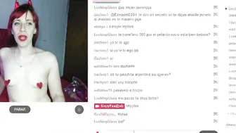ShyyFxx caliente y juguetona en nuestro festejo por San Valentin en vivo pte2