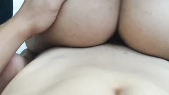 Amateur cumshot anal