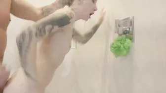 Alt porn video – Charlotte Drinks Piss and Fucks inside Shower