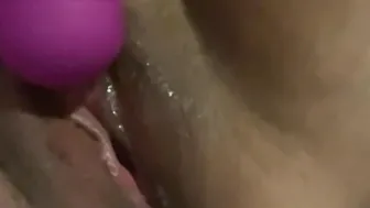 Squirting throbbing snatch is aching for some penis