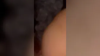 Beauty Hispanic wants to feel my cum on her butt cheeks