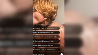 Black mom blowing cock Pt.one