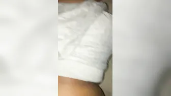 Gigantic butt black fucks doggy style