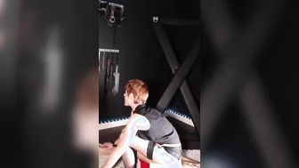 Sitting on his Nuts when They have Nowhere to Go BallBusting