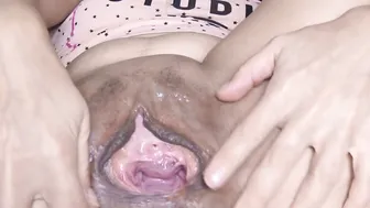 Russian twat dreams of a gigantic african sex toy. crazy talk.