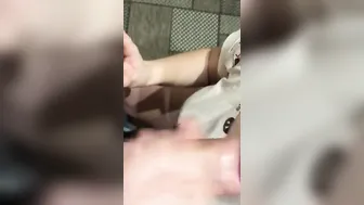 Fiery Sta porn video – Ex-Wife meeting her hubby with a fellatio from work