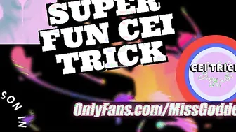 OF CEI TRICK Learn how to destroy your orgasm to eat your cum while still vulgar