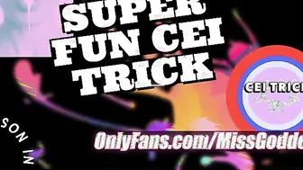 OF CEI TRICK Learn how to destroy your orgasm to eat your cum while still vulgar