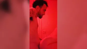 Blonde Getting Bent Over Boned and Nutted into Restroom