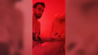 Blonde Getting Bent Over Boned and Nutted into Restroom