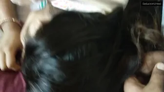 Thick Hairjob - Big Haired Dark Hair Hairjob
