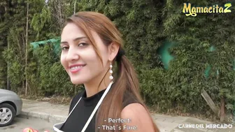 CARNE DEL MERCADO Homemade goddess Sex With Latina Melissa Lujan