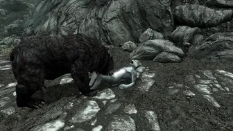 Skyrim porn video – Bear Mistress- Hentai Furry Yiff between a Bear and Anthro Wolf into