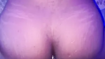 African pegging fat booty boy sex toy till he moans loudly