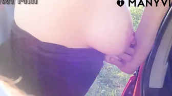 Kiwi Milf PROMO - Caught flashing and banged by strangers at the river