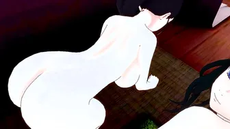 Tengen Uzui Fucks His 3 Wives - Demon Slayer Cartoon