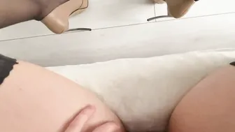 Beauty legs inside tights