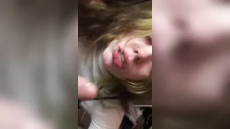FILTHY SLOPPY FELLATIO WHILE HIS ROOMMATE IS NEXTDOOR