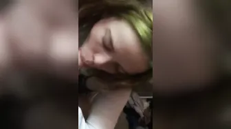 FILTHY SLOPPY FELLATIO WHILE HIS ROOMMATE IS NEXTDOOR