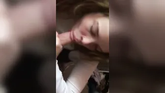FILTHY SLOPPY FELLATIO WHILE HIS ROOMMATE IS NEXTDOOR