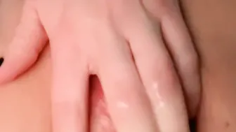 I love having fun inside my cum