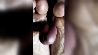 Sex with my oily Toes and Devils Pedicure til he Jizzes