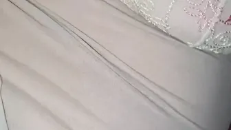 My unshaved snatch is soaking my underwear