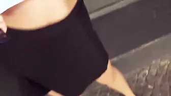 Pov Date porn video – Thin dark haired 18 Yo with tiny melons during a outdoors pov