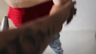 I made all my milk into my next doors butt -