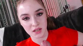 Greedy Beauty anally rides lucky dude point of view