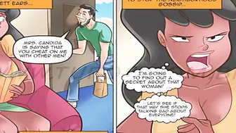 Silencing the neighborhood Gossips Mouth BONDAGE 3 Way