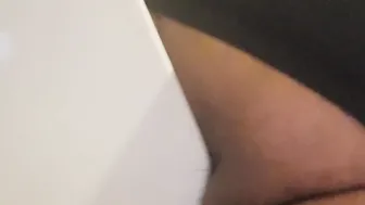 Quick laundry day break has me humping corners