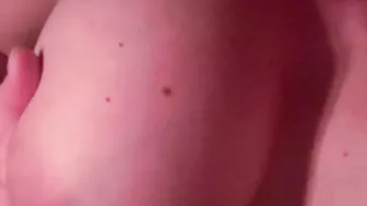 Bouncing huge natural melons anal orgasm voluptuous blonde MILF Bae amateur Enjoying lovers point of view