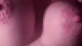 Bouncing huge natural melons anal orgasm voluptuous blonde MILF Bae amateur Enjoying lovers point of view