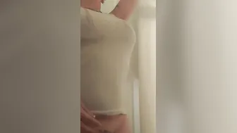 Sexsual Step Milf inside Dripping t-shirt