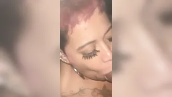 Goddess African Sloppy Oral Sex