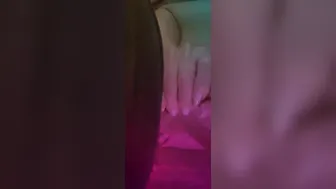 Cum On My Legs - Sloppy Deep fellatio  hand job with Close Up