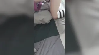 Beauty school girl loves to be plowed inside doggy position