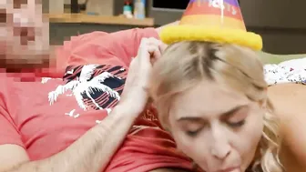 HUNT4K. Crazy Hot blonde analyzed by hunk while her bf counts