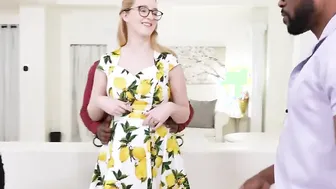 Audrey Madison takes on three BBC with cuck husband