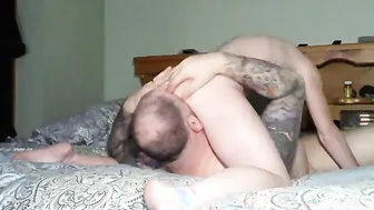 Wifey jizzes multiple times sitting on my face while I