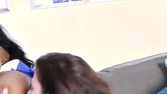 Huge Titty Dyke Professor Sara Jay Fucks Young Cheerleader Jenna Foxx