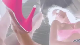 Let my friend Jack off while wifey plays with her snatch until he jizzes on her face and mouth