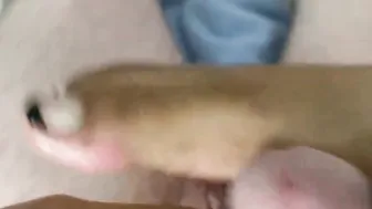 Black Babysitter inside Jeans Give Bf Toejob While Babysitting