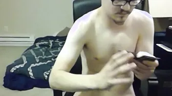 Nude Geeks Opening Up Magic the Gathering Cards