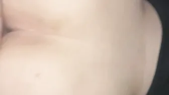 Hoe fiance getting plowed from behind while husbands at work.
