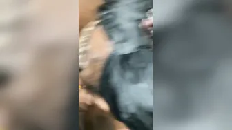 NEXT DOOR NEIGHBORS BABYMAMA CAME TOO VENT NOW SHE EATING PENIS