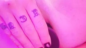 Pink anal Fingered